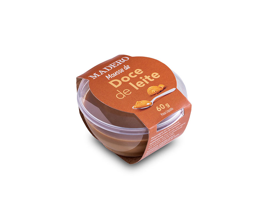 Mousse de doce de leite